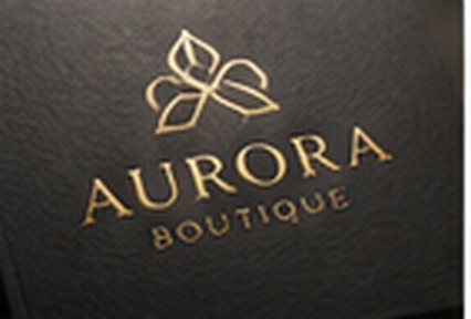 Gold foil stamped Aurora Boutique box